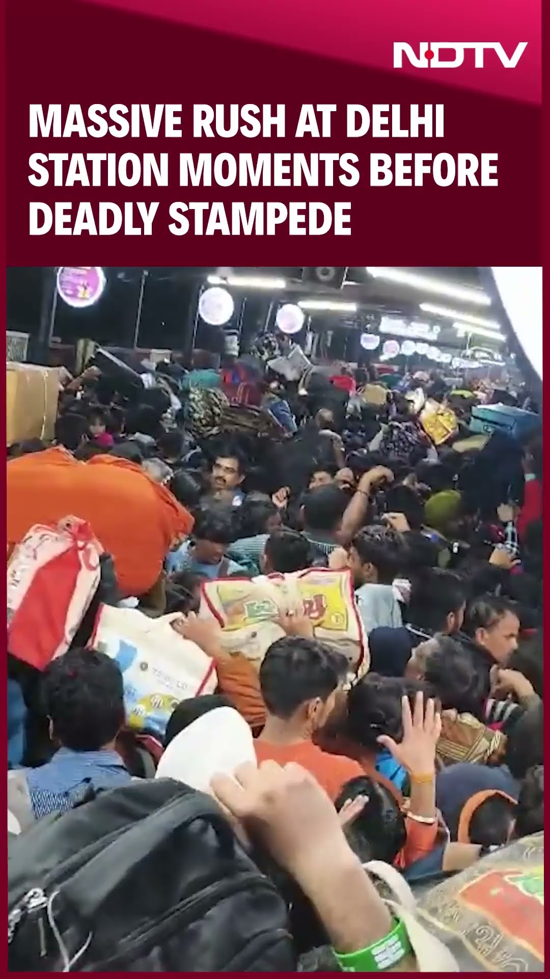 Delhi Station Stampede: Moments Before New Delhi Railway Station Stampede That Killed 18